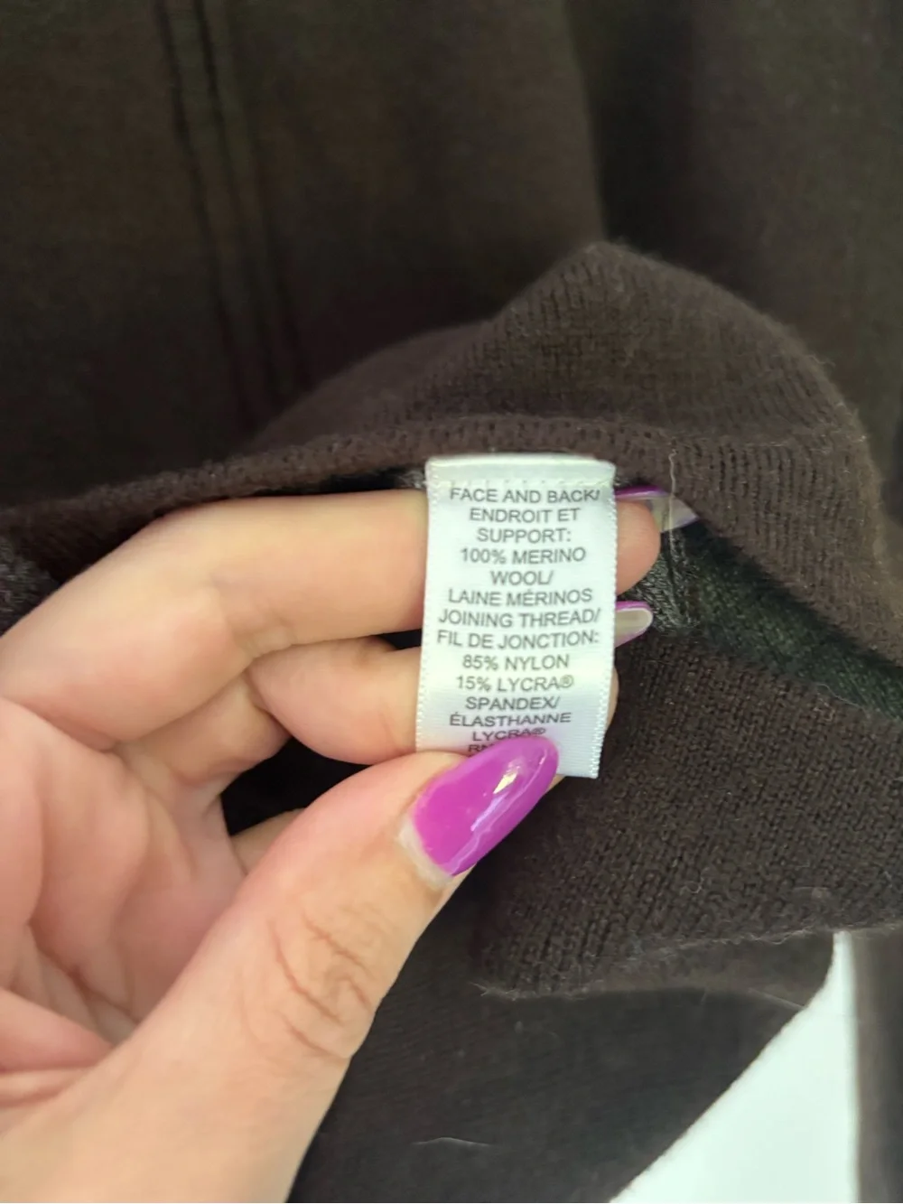 Banana Republic Brown Stretch Merino Sweater Jacket